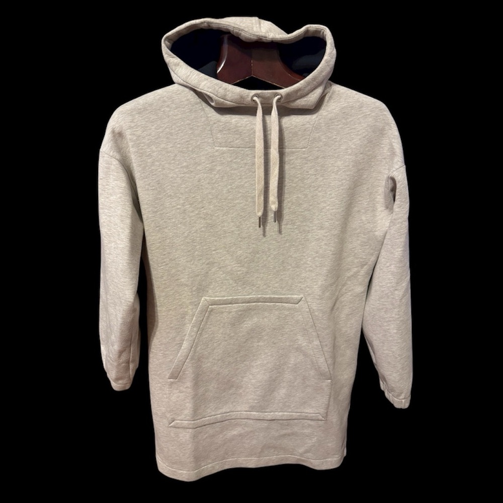 COS Light Beige women long Hoodie great with leggings size L